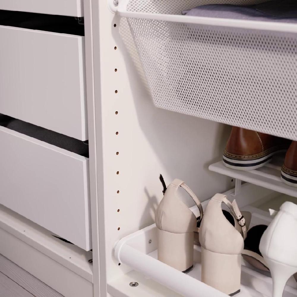 IKEA KOMPLEMENT Estante zapatero extraíble blanco 100x58 cm Envío gratis