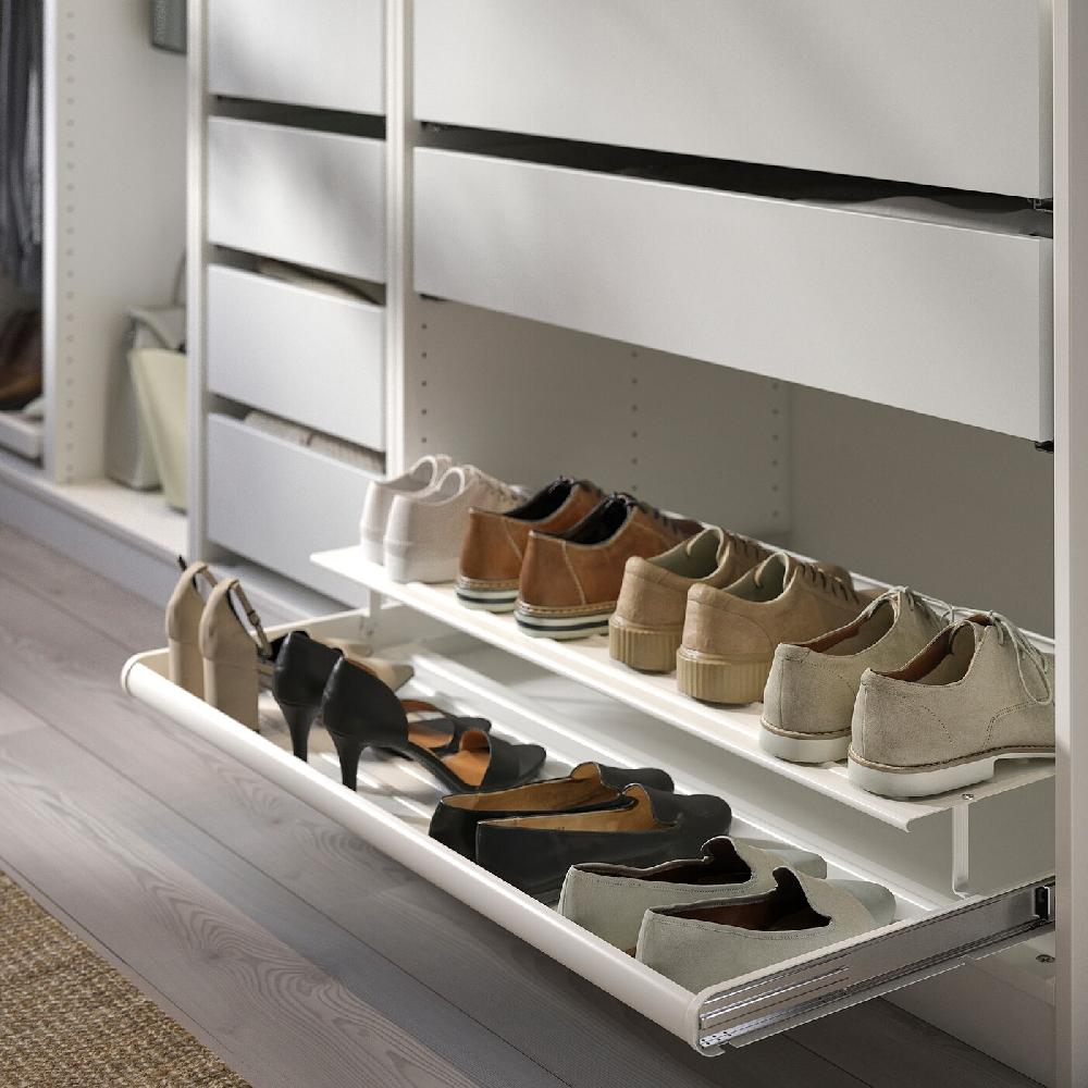 IKEA KOMPLEMENT Estante zapatero extraíble blanco 100x58 cm Envío gratis