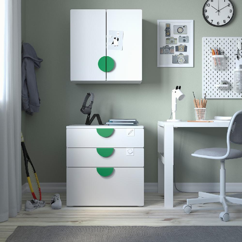 IKEA SMÅSTAD Armario de pared blanco blanco/con 1 balda 60x32x60 cm Último día