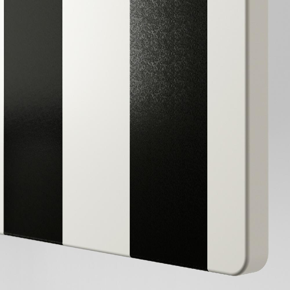 IKEA SMÅSTAD / PLATSA Combinación de almacenaje blanco rojo/raya con 3 cajones 120x57x123 cm Oferta especial de fábrica