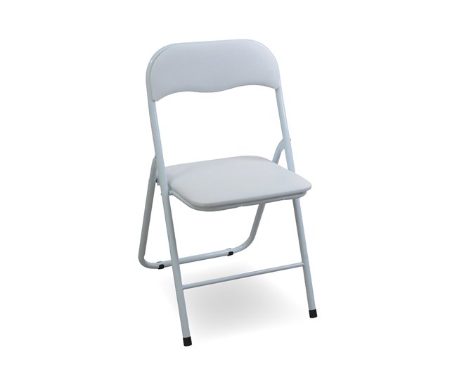 Conforama Silla plegable ALIZEE III blanca Últimos 2 días