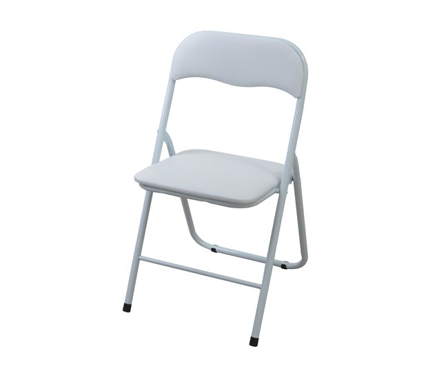 Conforama Silla plegable ALIZEE III blanca Últimos 2 días