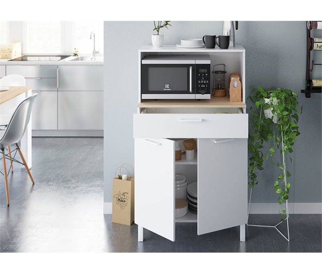 Conforama Mueble microondas 2P CUSINE II Envío internacional gratuito