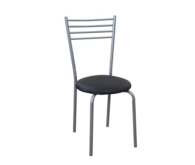 Conforama Silla de cocina EMMA II color negra Precios de Black Friday
