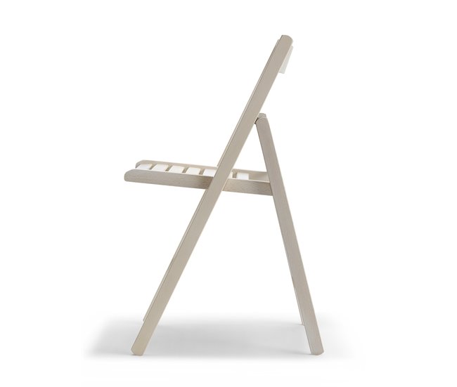 Conforama Silla plegable LIBRO lacada en blanco Oferta exclusiva