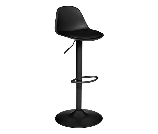 Conforama Taburete ajustable AIKO color negro Ofertas especiales