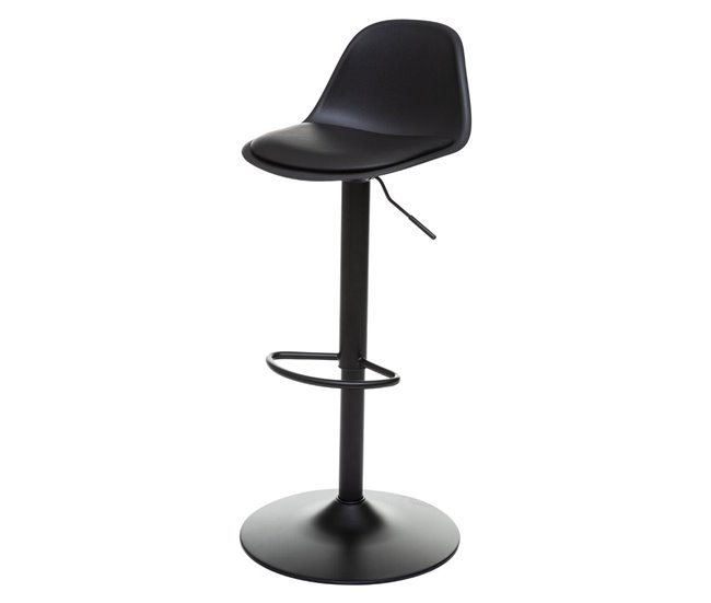 Conforama Taburete ajustable AIKO color negro Ofertas especiales