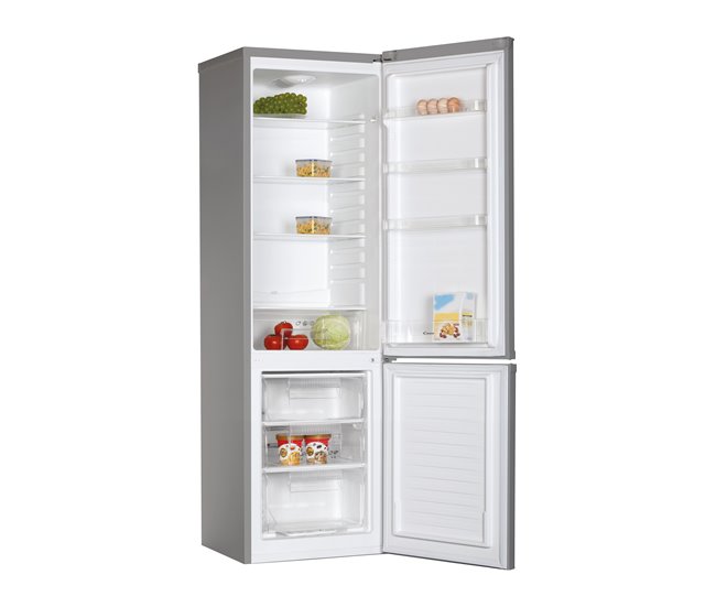 Conforama Frigorífico combi 179 4M 252L inox CANDY CCG1S 518EX Mejor oferta