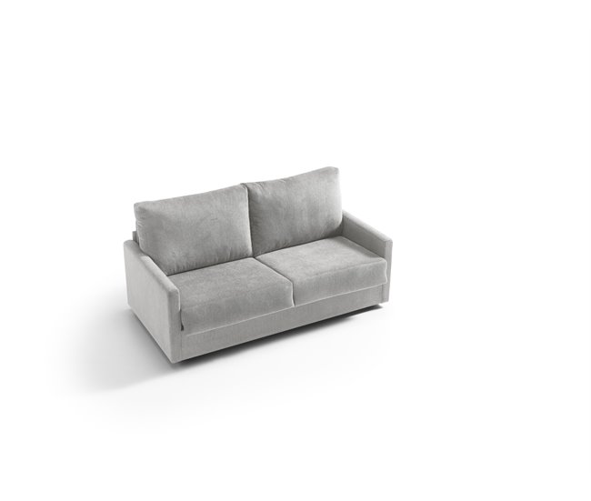 Conforama Sofá cama 3 plazas AVA color gris Grandes ahorros