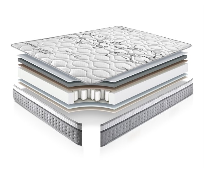 Conforama Colchón de muelles ensacados Invictus 4.0 SOMNALIS 135x190cm Rebajas de fábrica