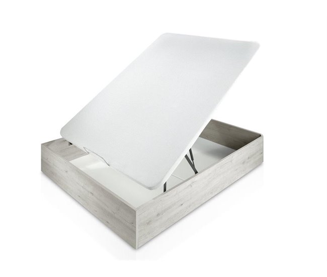 Conforama Canapé madera WOOD SPACE snow 135x190 Mejor oferta