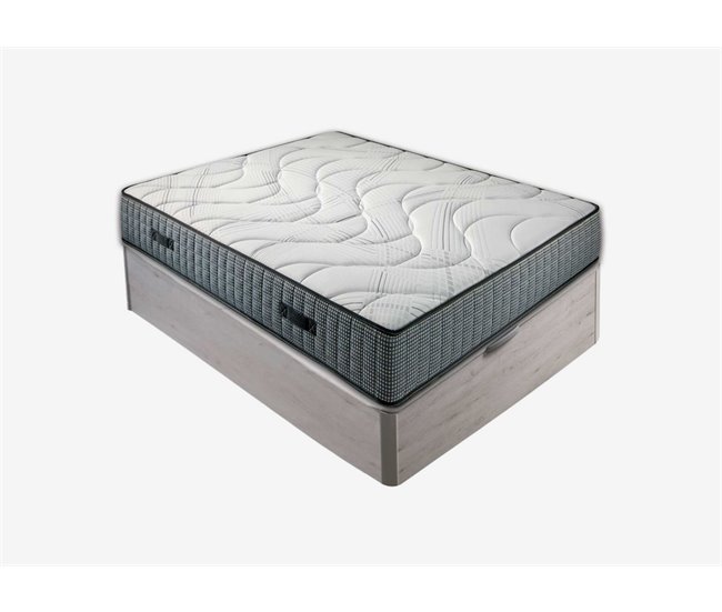 Conforama Colchón muelles ensacados y viscoelástica XTRA POCKET 90x190cm Envío gratis