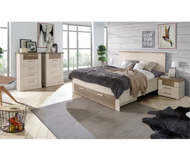 Conforama Cama de matrimonio 150x190 cm VERONA Promoción trimestral