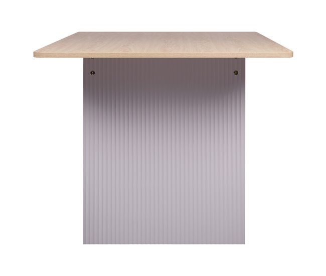 Conforama Mesa de comedor fija color roble SELENA Libre de impuestos