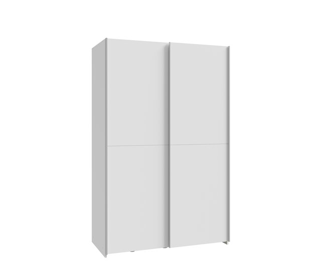 Conforama Armario MANDALORE II puertas correderas 120x190cm blanco Devoluciones gratuitas