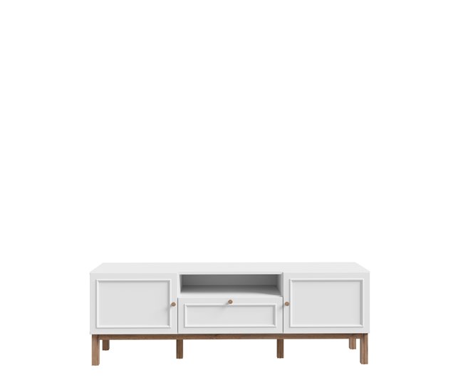 Conforama Mueble tv 159 6 cm gris claro LISZT Outlet