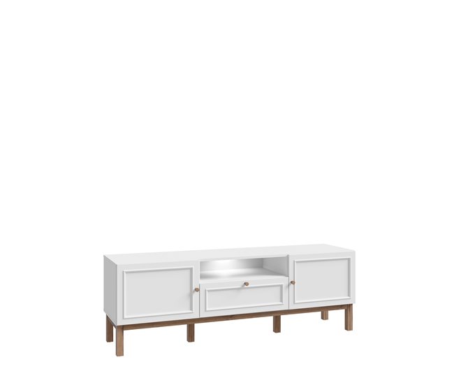 Conforama Mueble tv 159 6 cm gris claro LISZT Outlet