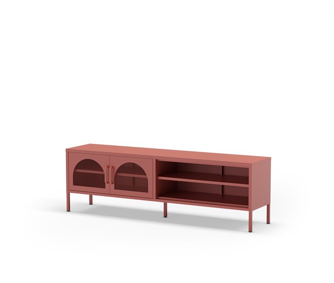Conforama Mueble tv DIORA 160cm terracota Outlet online
