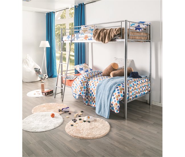 Conforama Litera 90x190 con barrera protectora JORDAN Gran oferta