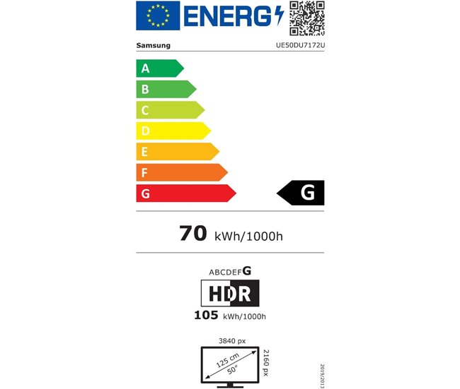 Conforama TV 50 pulgadas SAMSUNG UE50DU7172U Smart TV 4K ULTRA HD COMPRAR AHORA