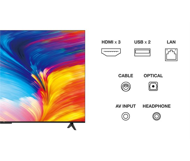 Conforama TV 75 pulgadas TCL 75P635 Smart TV ÚLTIMAS EDICIONES