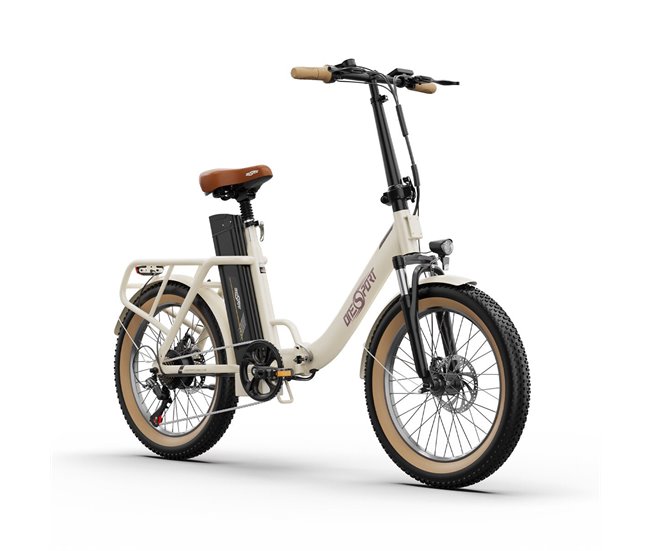 Conforama Bicicleta Eléctrica ONESPORT OT16-2 - Ruedas de 20" Motor 250W Batería 48V17Ah Autonomía 60KM - Blanco Superdescuento