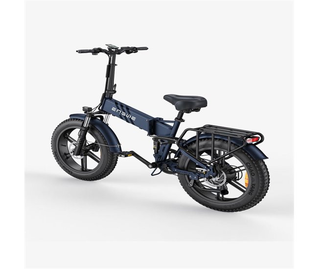 Conforama Bicicleta Eléctrica Engwe Engine Pro 2.0: Motor 750W Batería 52V16Ah Autonomía 110KM. Freno de aceite hidráulico. Color azul Liquidación