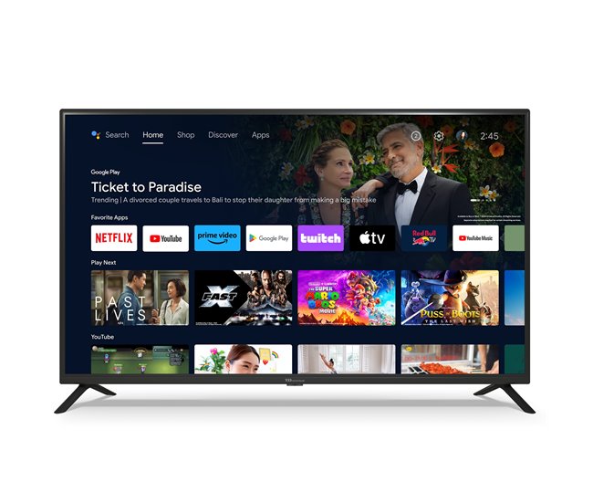 Conforama Smart TV 43 pulgadas 4K Hey Google Official Assistant con control por voz. Televisor Android 11 - TD Systems PRIME43C20GLE Precios de Black Friday