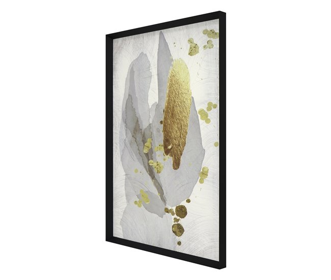 Conforama Cuadro abstracto amarillo RECUART 516 marca LART Superdescuento