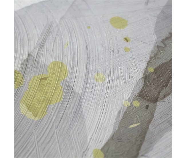 Conforama Cuadro abstracto amarillo RECUART 516 marca LART Superdescuento