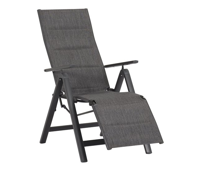 Conforama Silla de jardín JADE color gris 2025