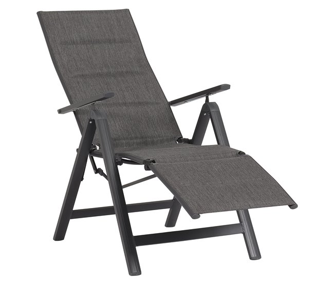 Conforama Silla de jardín JADE color gris 2025