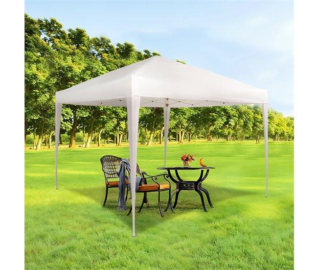 Conforama Pérgola EDEN 260x300x300cm color crema Outlet