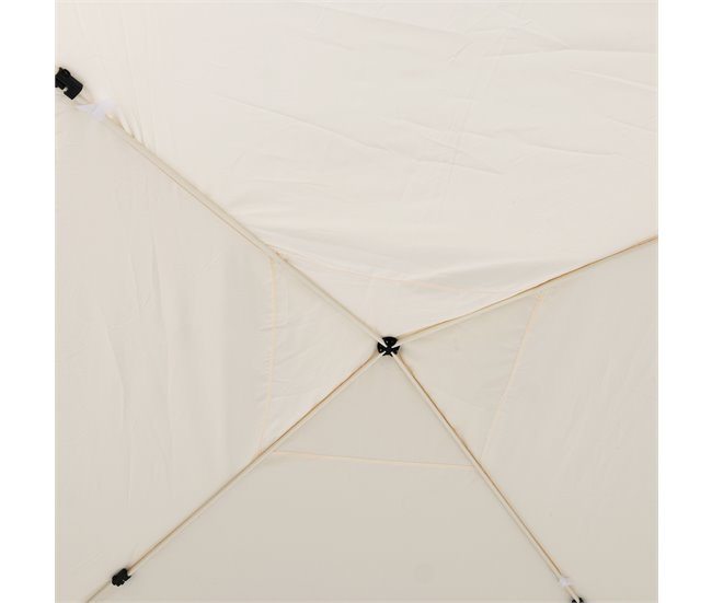 Conforama Pérgola EDEN 260x300x300cm color crema Outlet
