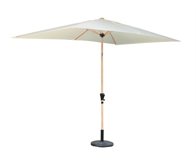 Conforama Parasol ENARA 250x200x300cm color beige Outlet online