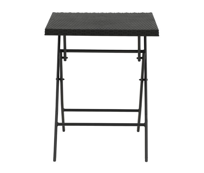 Conforama Set de jardín con mesa y 2 sillas KORA color gris Ofertas