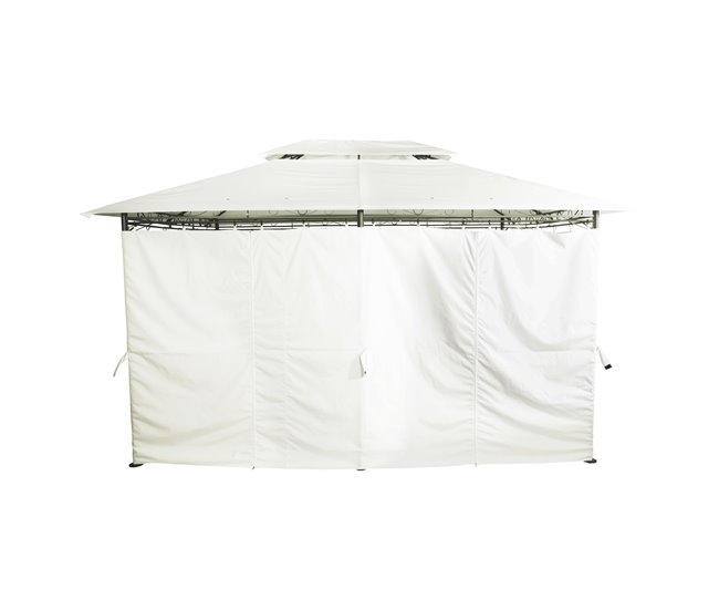 Conforama Pérgola RITA 275x400x300cm color beige Rebajas de fábrica