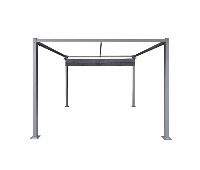 Conforama Pérgola DUNIA 220x300x300cm color gris oscuro Los más vendidos