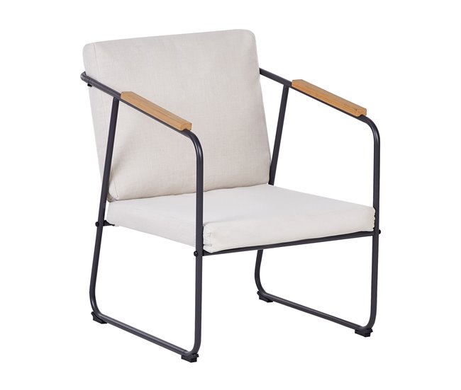 Conforama Conjunto longue Acero Beige claro VEZZANA Envío gratis
