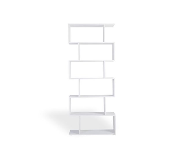 Conforama Estantería Makku alta Blanco 190 5x80X24 5 cm Devoluciones gratuitas