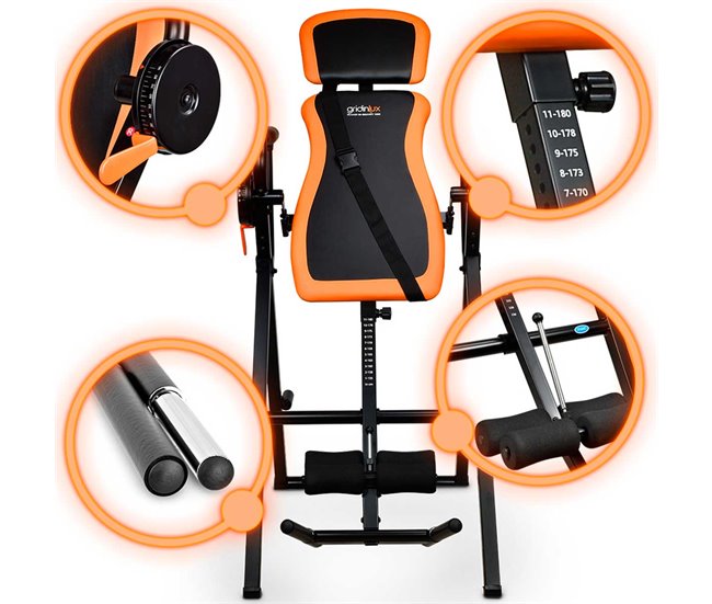 Conforama Tabla Inversión In-Gravity 1800 Cinturón de Seguridad Inclinacion 180 Gridinlux Rebajas top