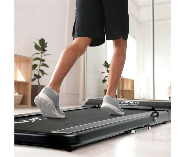 Conforama Cinta de Correr eléctrica Trainer Race Infinity Bluetooth Pulsera Control 1000 W. Gridinlux ÚLTIMAS EDICIONES