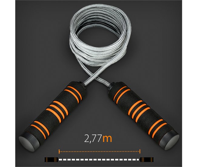 Conforama Comba de saltar Antideslizante PREMIUM 2.7M ajustable Fitness Gridinlux Promoción por tiempo limitado