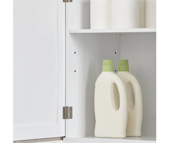 Conforama Mueble Columna de baño Armario Alto baño 161 x 40 x 35 cm BZR17-W SoBuy ES Última moda