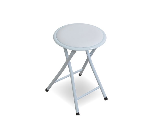 Conforama Taburete plegable FOLK III blanco Venta caliente