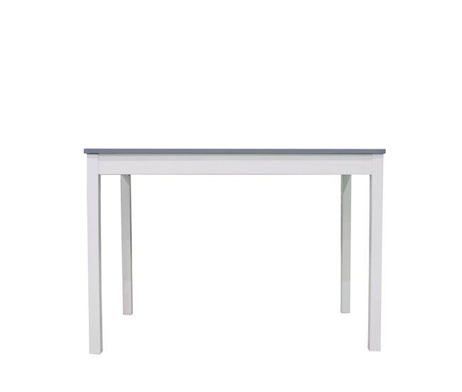 Conforama Conjunto de mesa + 4 sillas VERSALLES II Gris Tienda