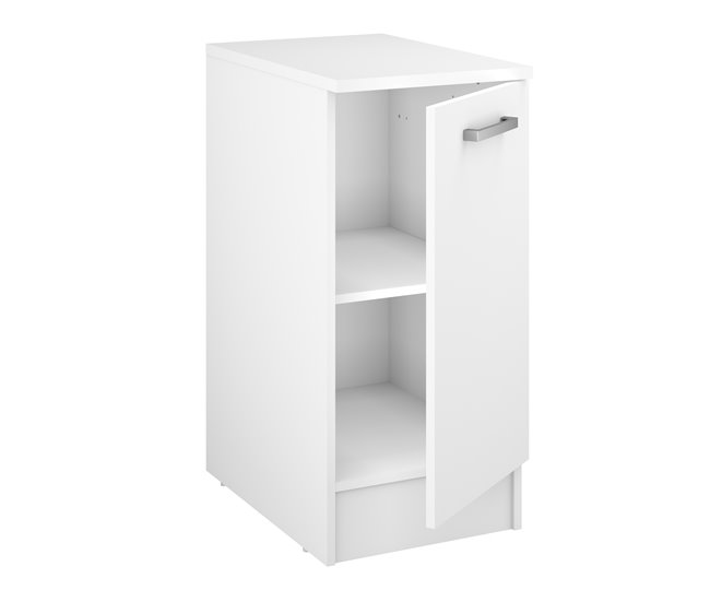 Conforama Módulo bajo UNO de 40cm 1 puerta blanco mate Envío gratis