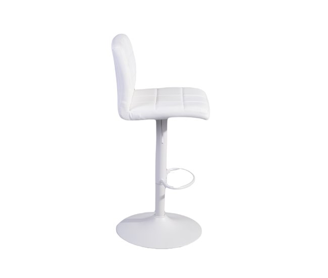 Conforama Pack de 2 unidades taburete ajustable BENPHAN blanco Últimos 2 días