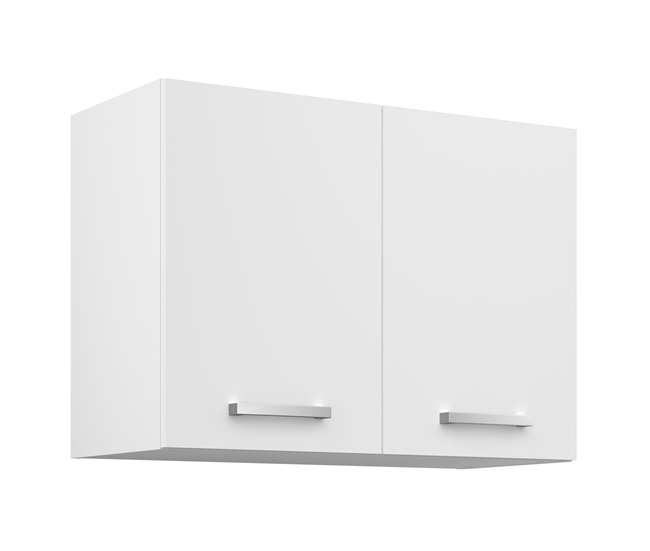 Conforama Módulo pared UNO de 80cm 2 puertas blanco mate Precio de fábrica