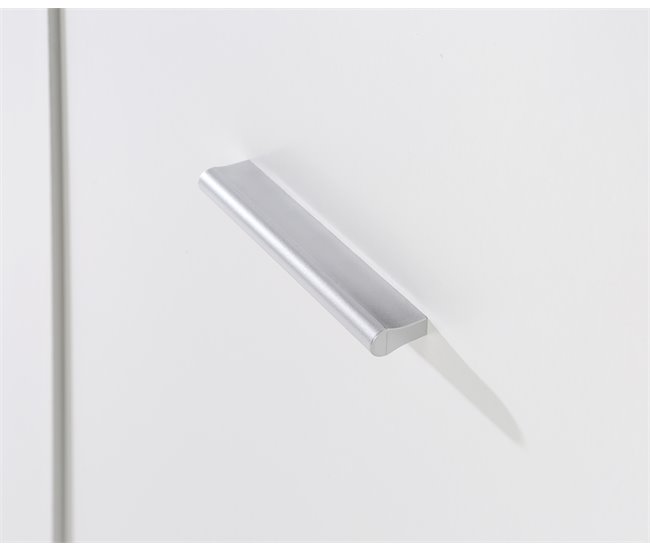Conforama Armario MOKARIS puertas batientes y 2 cajones 144x200cm blanco Grandes descuentos